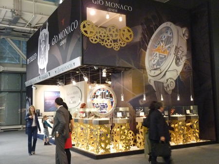 Gio Monaco Watch Exhibit at Baselworld 2012